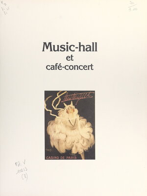 cover image of Music-hall et café-concert